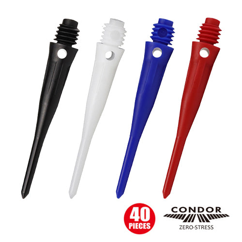 Condor Tip Ultimate Spitzen Dartsspitzen Softdart Tips - 31 mm - 40 Stück