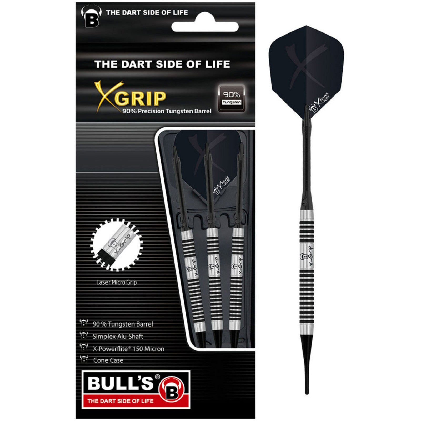 Bull's X-Grip X5 Softdart 18g Softdarts