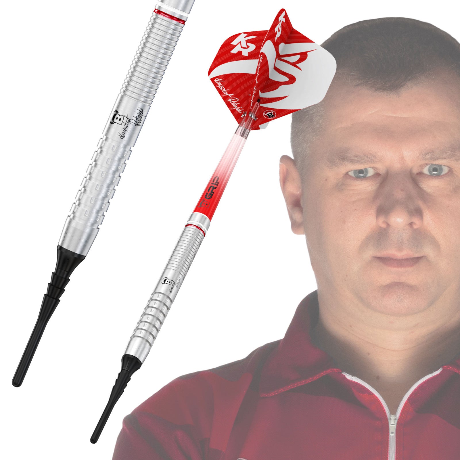 BULL'S Krzysztof Ratajski Soft Dart G2, 90% Tungsten | 18 Gr.