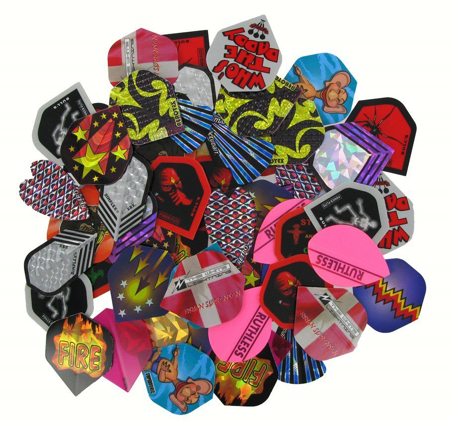 Abverkauf Target Flights gemischt - Slim - No.6 - No.2 Standard - Kite uvm. - 30 Sets