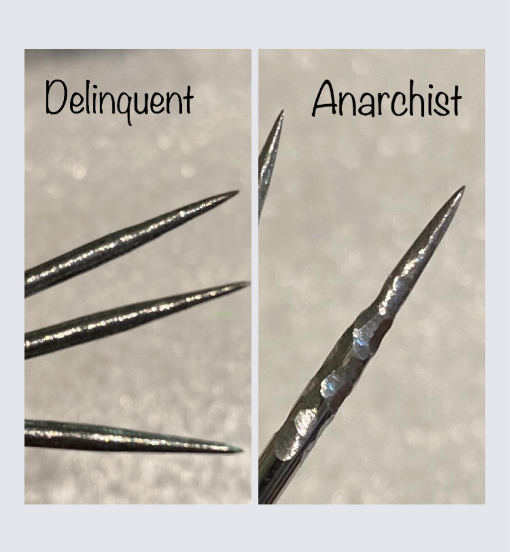 Punk Points - Steeldartspitzen - Delinquent und Anarchist