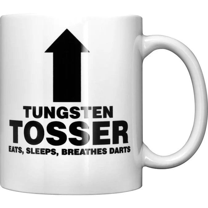 Dart-Becher – 11 Unzen – Tungsten Tosser – Eats, Sleeps, Breathes Darts