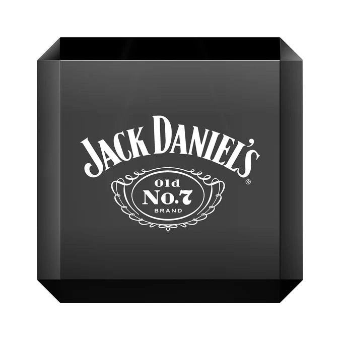 Jack Daniels – Dart-Display-Würfel – für 3 Dartpfeile – Acrylständer – schwarz