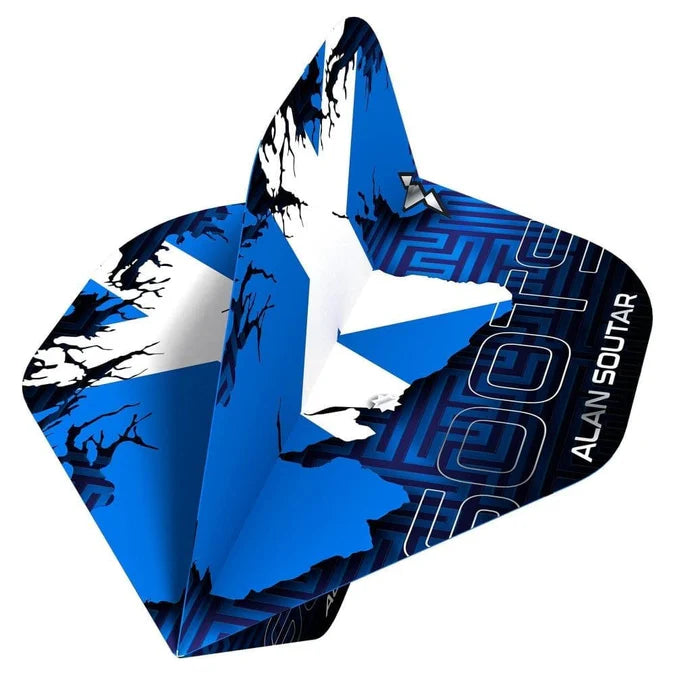 Mission Solo Dart Flights - 100 Mikron - No2 - Std - Alan Soutar - Ruß