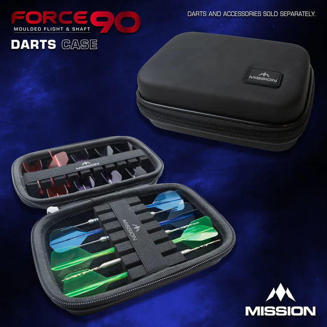 Mission Force 90 Dart Case - EVA Moulded Wallet - Large
