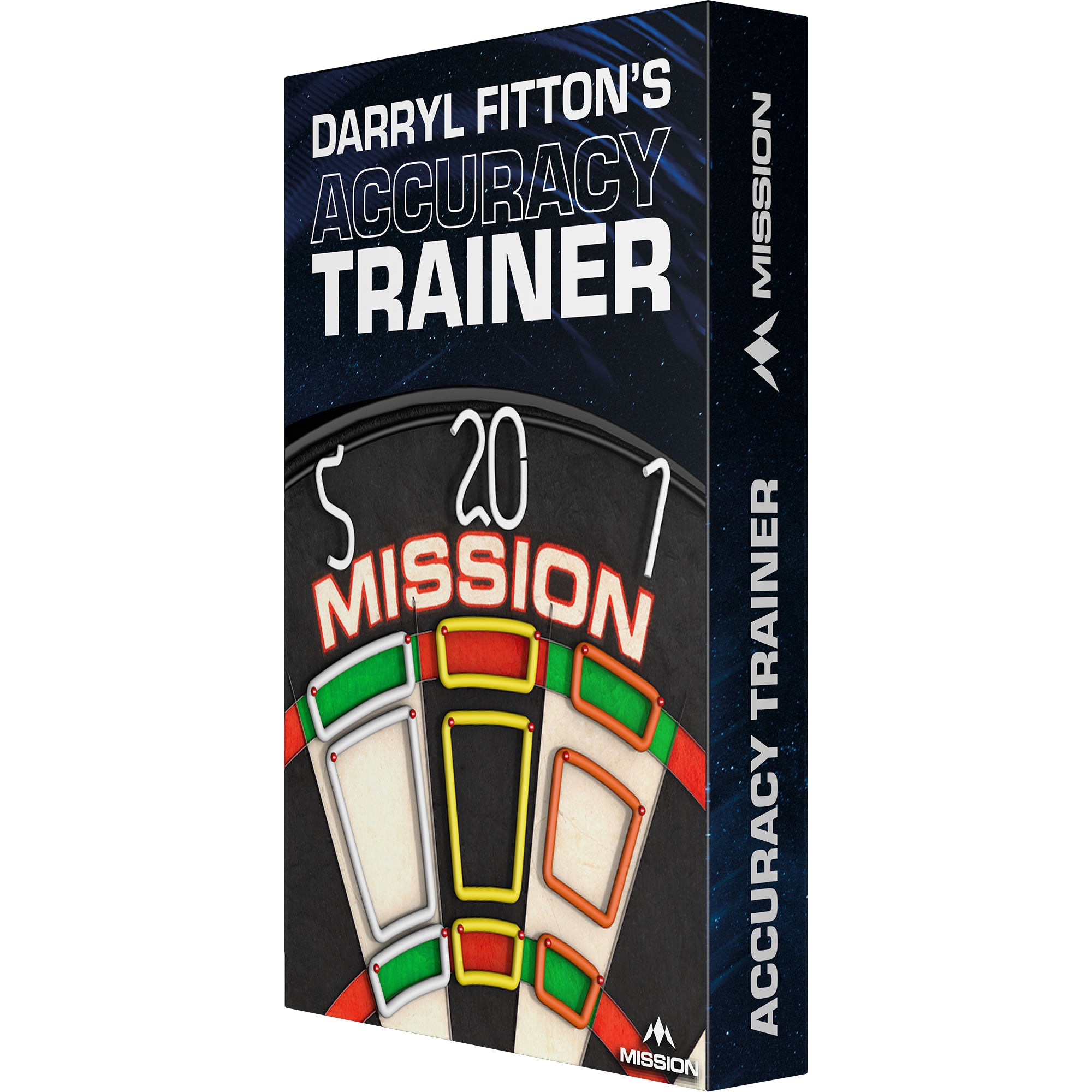 Mission Darryl Fittons Genauigkeitstrainer – Trainingshilfe – 3 Stufen – (2 Sets)