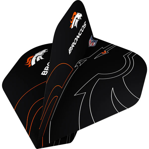 NFL - Dart Flights - Offiziell lizenziert - Nr. 2 - Std - Denver Broncos