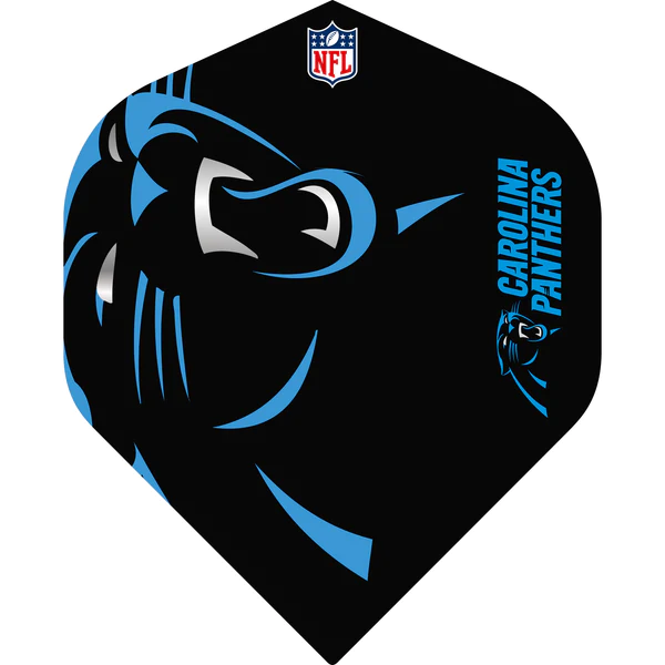 NFL – Dart Flights – Offiziell lizenziert – Nr. 2 – Std – Carolina Panthers