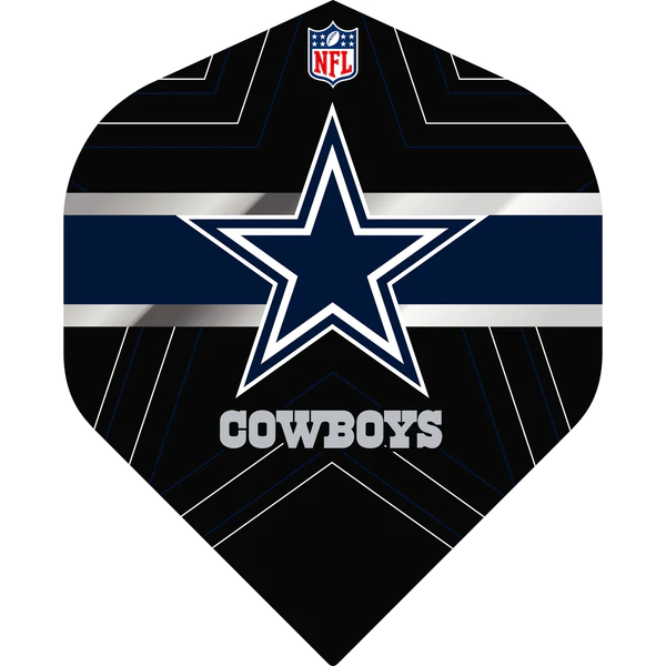 NFL – Dart Flights – Offiziell lizenziert – Nr. 2 – Std – Dallas Cowboys