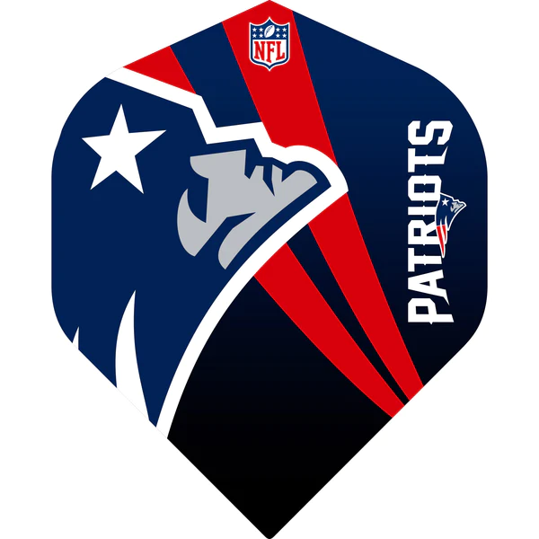 NFL – Dart Flights – Offiziell lizenziert – Nr. 2 – Std – New England Patriots