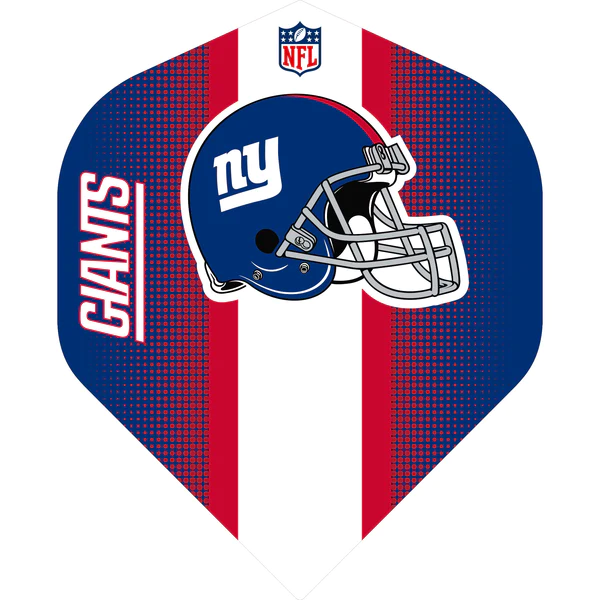 NFL – Dart Flights – Offiziell lizenziert – Nr. 2 – Std – New York Giants