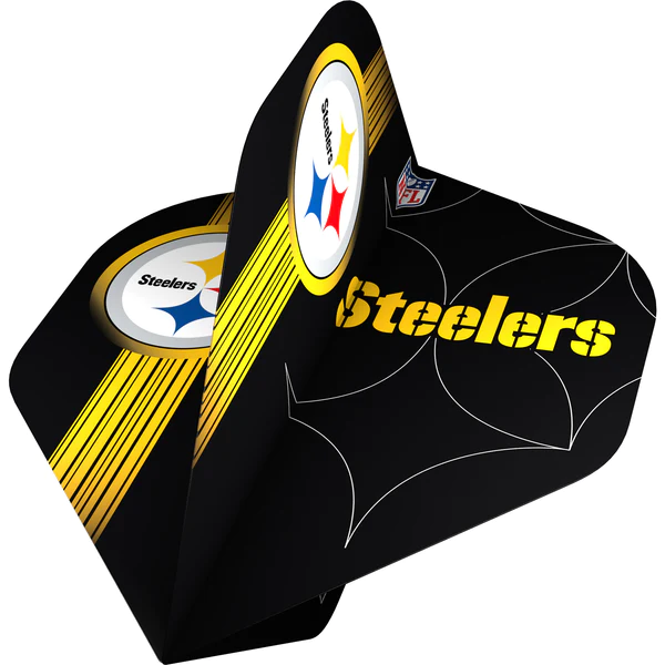 NFL - Dart Flights - Offiziell lizenziert - Nr. 2 - Std - Pittsburgh Steelers