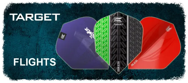 Abverkauf Target Flights gemischt - Slim - No.6 - No.2 Standard - Kite uvm. - 30 Sets