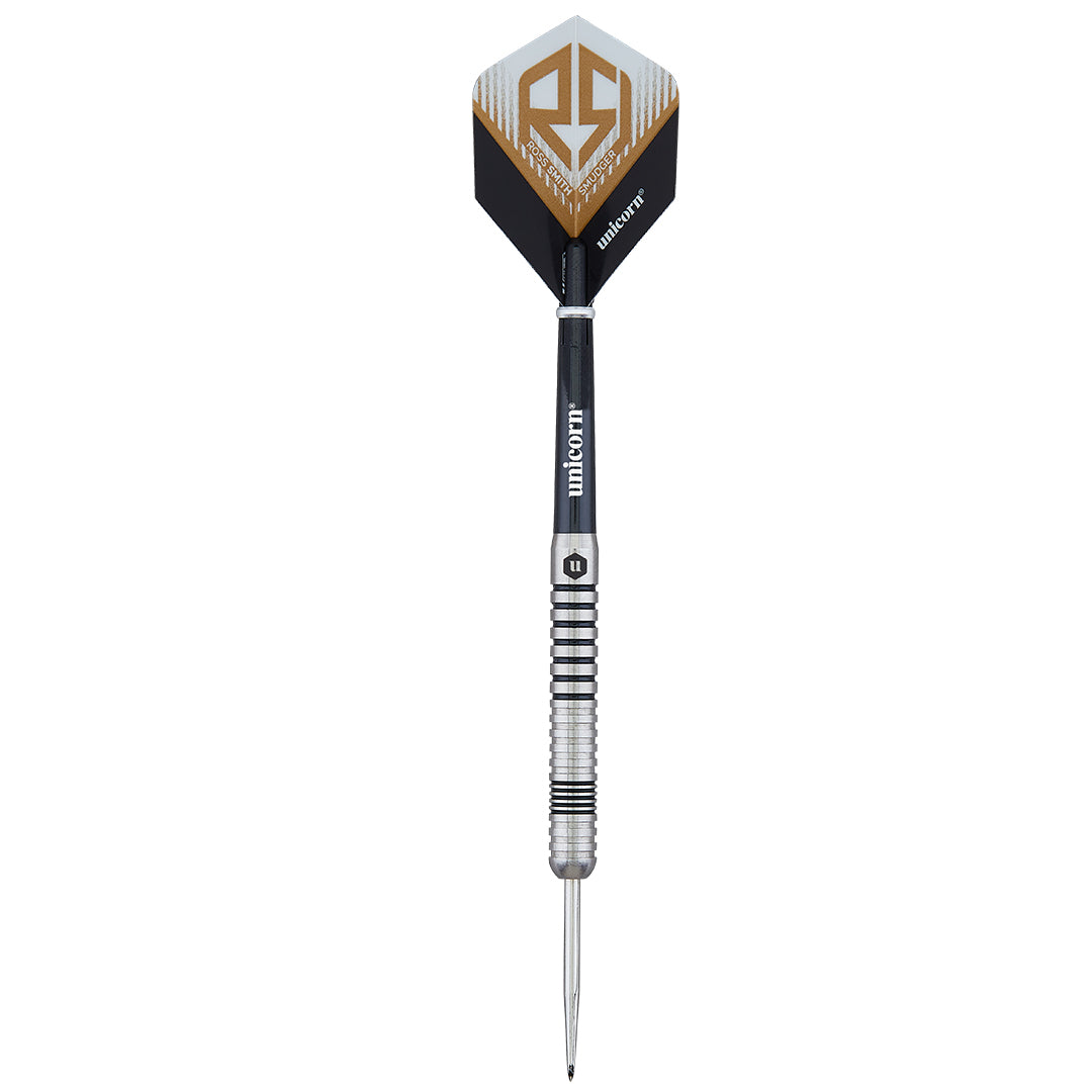 Unicorn Ross Smith Darts – Stahlspitze – 80 % – Smudger – Natur