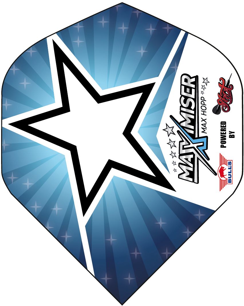 Bulls Player Flights - Max Hopp - 100 blue Star Flight Standard