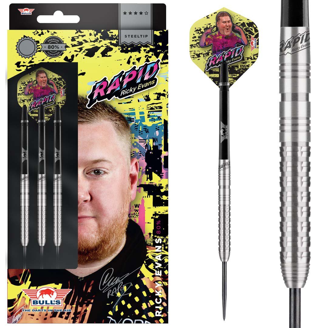 Bull´s NL - Ricky "Rapid" Evans - 80% Tungsten - Steeldarts 21 Gramm gr