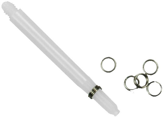 Bulls Shaft Schaft Ringe - Metall Ring 30er Pack