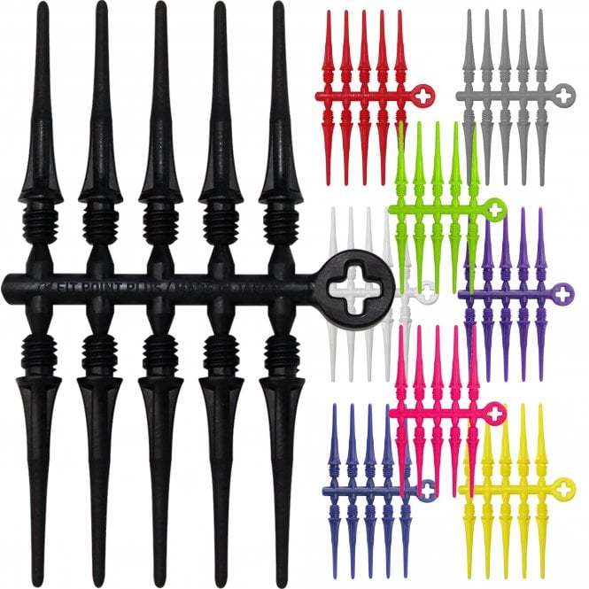 Cosmo Fit Point Plus Softtips - 50er Pack und Tool