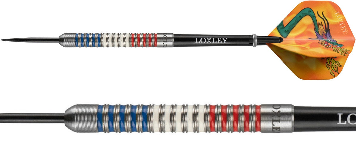 Loxley - Jules van Dongen The Dragon Darts Steeldarts - 90% Tungsten - 23 gr