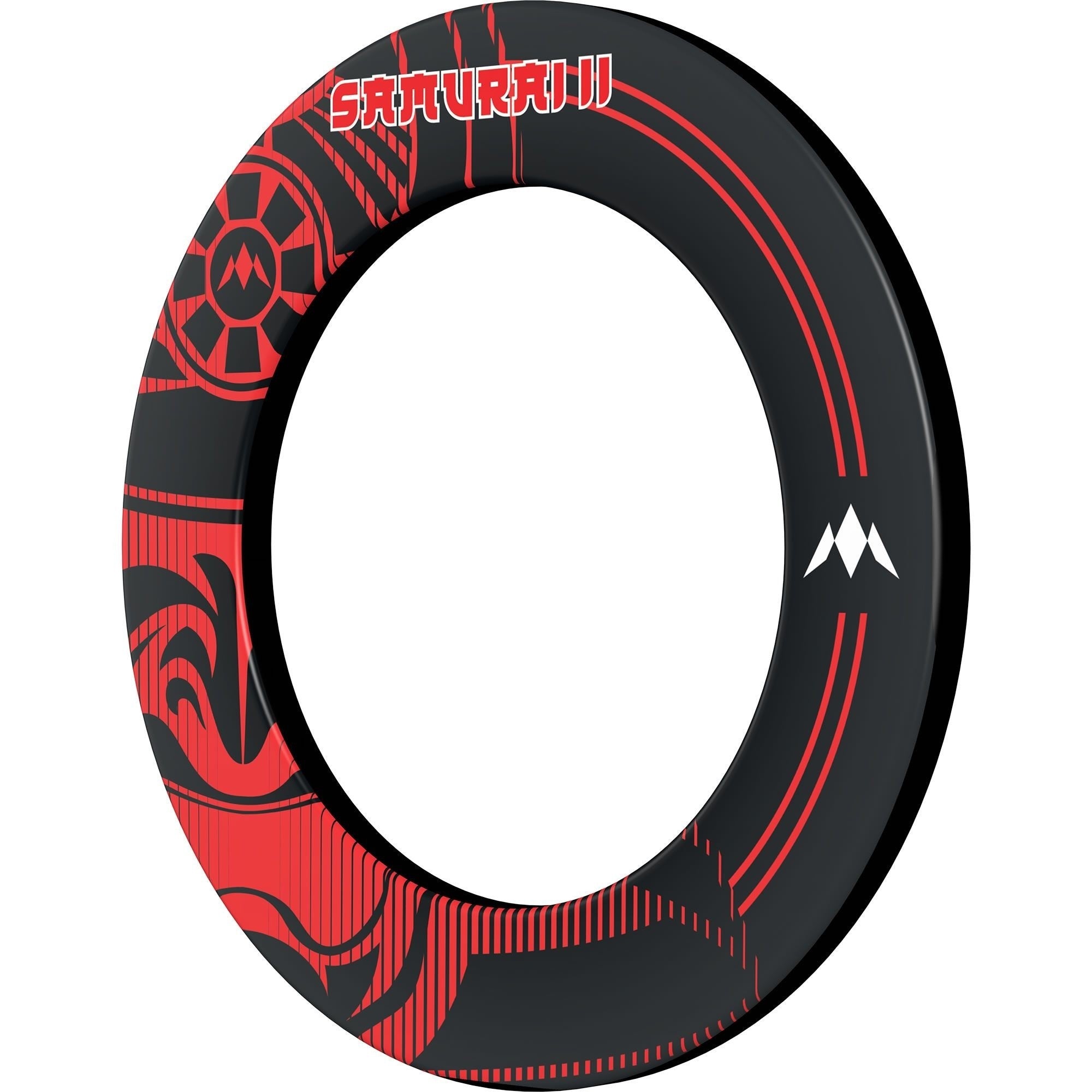 Mission Samurai II Professional Dartboard Surround – Rot