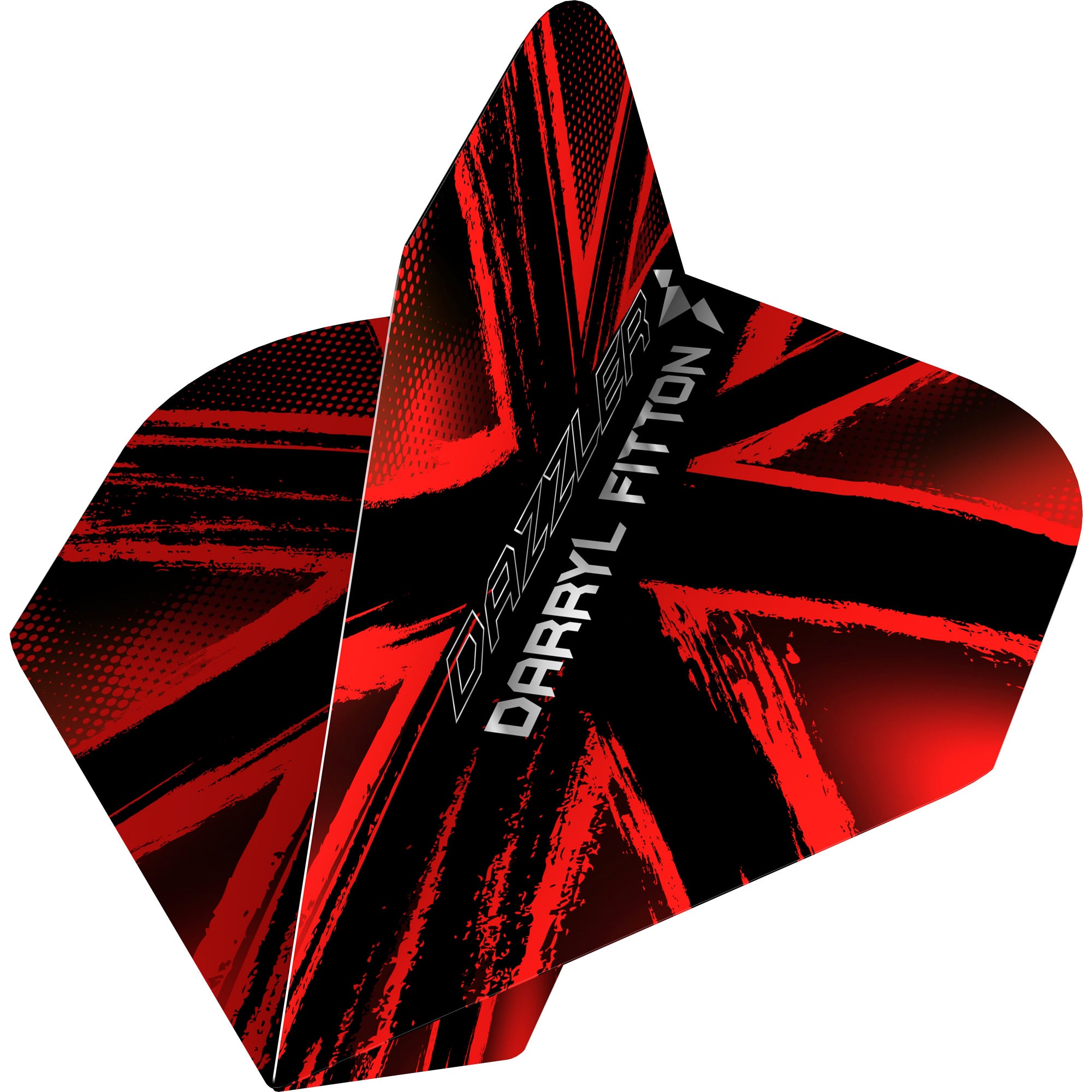 Mission Solo Dart Flights – 100 Mikron – Nr. 6 – Form – Darryl Fitton – The Dazzler