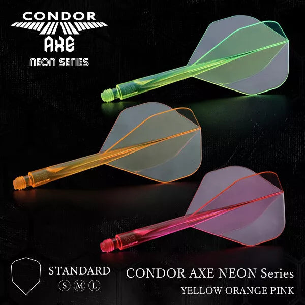 Condor Axe Standard Flights - neon