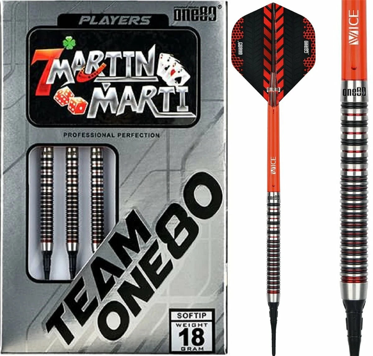 One80 Martin Marti Spedial Edition Softdarts 18 Gramm