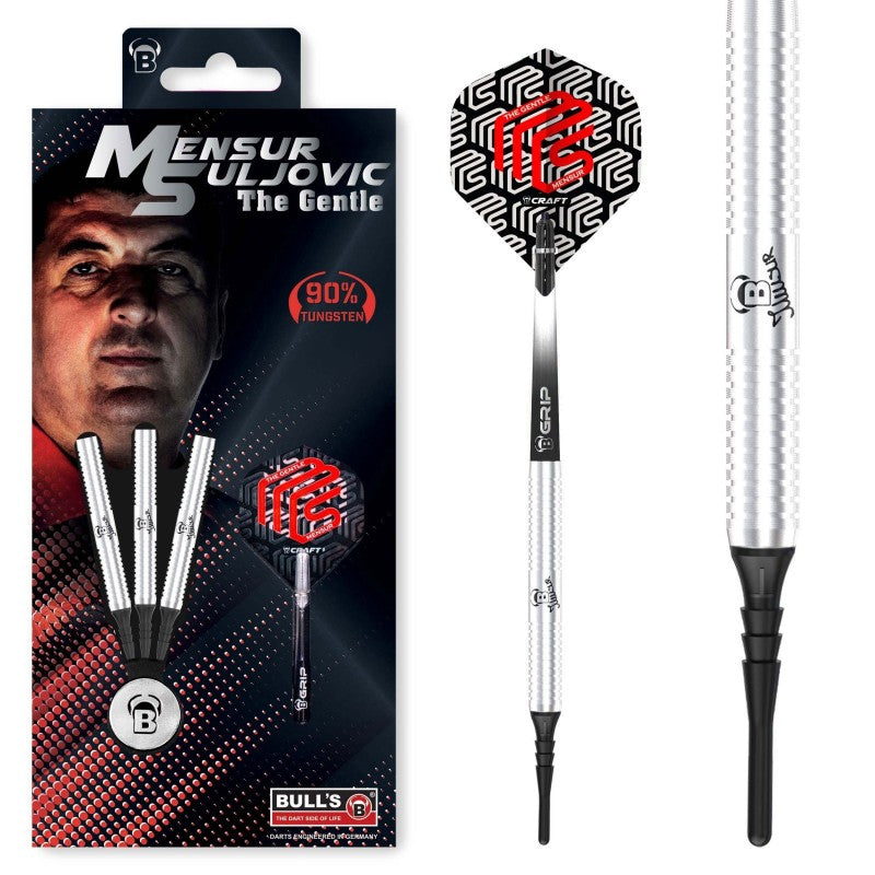 BULL´S Champions Mensur Suljovic Softdarts 18 gr - The Gentle